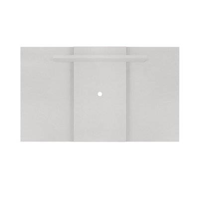 TV display wall panel, extendable or fixed, Lido, gloss white