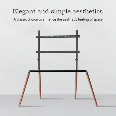 TV Floor Stand for 42-75 Inch TVs, Height Adjustable Freestanding ...