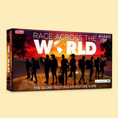 TV Race Against The World Board Game