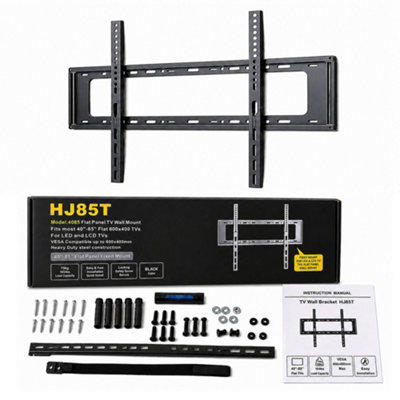 Heavy-Duty TV Wall Mount For 36–80 Inch Screens – Holds Up To 75kg, Adjustable, UK Compatible 2 thumbnail image