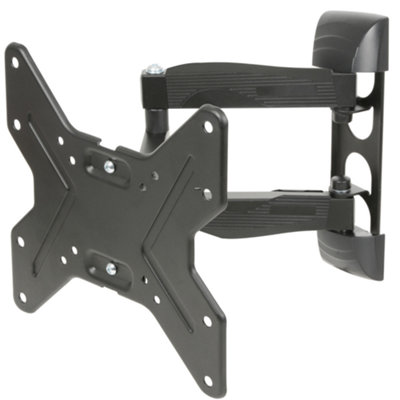 TV Wall Mount Bracket Full Motion Double Arm Monitor for 26-45" Screens - 6