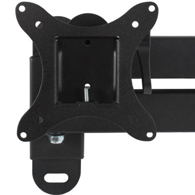 TV wall mount for 10-26 inch (25-66cm) can be tilted and swivelled - black