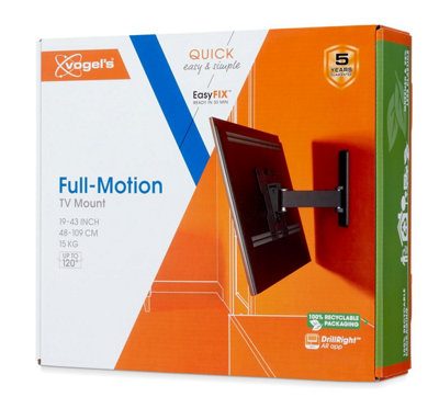 TVM 1225 Full-Motion TV Wall Mount - 4