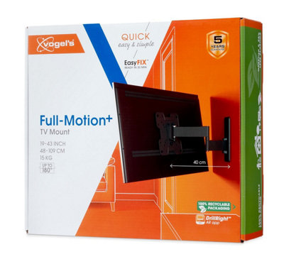 TVM 1245 Full-Motion TV Wall Mount - 4