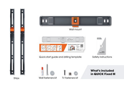 TVM 1405 Fixed TV Wall Mount Medium - 4