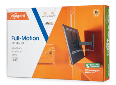 TVM 1425 Full-Motion TV Wall Mount - 4