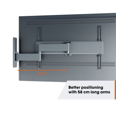 TVM 1645 Full-Motion TV Wall Mount - 8