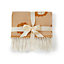 Tweedmill 100% Pure New Merino Wool Lion Baby Blanket/Throw Orange 75cm x 100cm