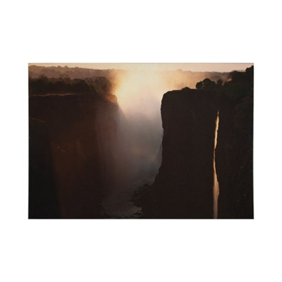 Twilight  Peaks Printed Canvas Floral Wall Art