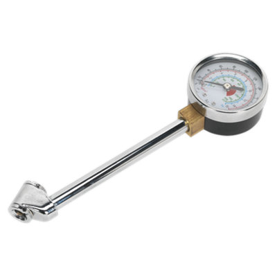 Twin Connector Tyre Pressure Gauge