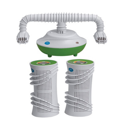 Twin Pack Cordless Rechargeable Dehumidifier with Shoe Drying Function - 4
