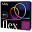 Twinkly Flex App-Controlled Flexible Light Tube with RGB (16 Million Colours) LEDs. 3 Meters. White Wire. Indoor Smart Home Light
