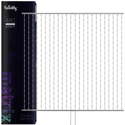 TWINKLY MATRIX 480 RGB LED PEARLS 2.4M x 0.5M