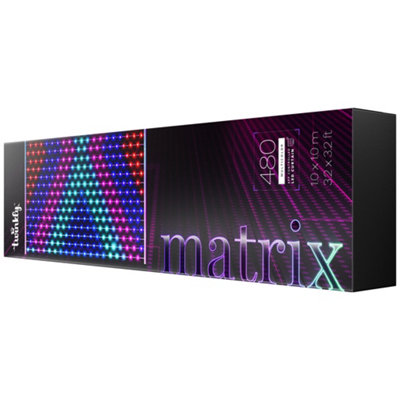 TWINKLY MATRIX 480 RGB LED PEARLS 2.4M x 0.5M - 9