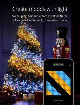 Led app controlled sales christmas lights