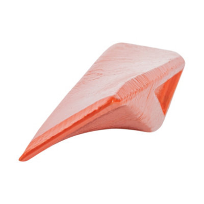 Twisted log splitter wedge,heavy duty drop forged steel,twist design makes light work of logs