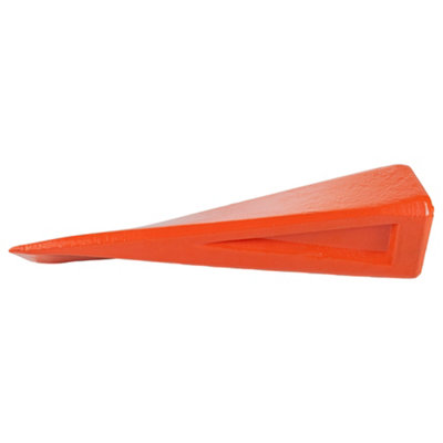 Twisted log splitter wedge,heavy duty drop forged steel,twist design makes light work of logs