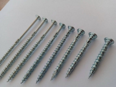 Twister Screws Multipurpose Patented screw design Self Drilling/Countersinking (Dia) 5mm (L)120mm, Pack of 50