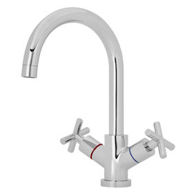Two Cross Head Handle Kitchen Mixer Tap - Balterley