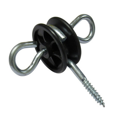 Two Way Gate Handle Insulators X20 (Electric Fence Screw In Anchor Poly ...