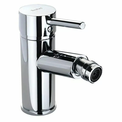 Twyford X60 Chrome bidet Mono Mixer Tap Inc Waste