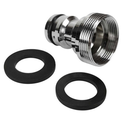 Tycner Faucet Spout Ending Connector 1/2 Inch Quick Connect x Male 24mm or Female 22mm