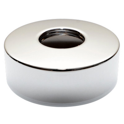 Tycner Round Shaped Chrome Plated Steel 3/4" Inch Pipe Collar Oval Cover 24mm Height