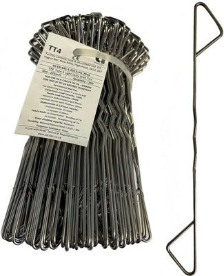 Type 4 Housing Ties - Cavity Wall Ties Stainless Steel 225mm x 250