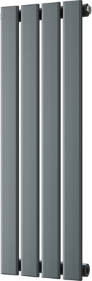 Typhoon - Anthracite Designer Radiator H800mm x W272mm Single Panel