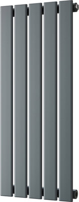 Typhoon - Anthracite Designer Radiator H800mm x W340mm Single Panel