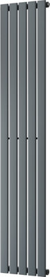 Typhoon - Anthracite Vertical Radiator H1800mm x W340mm Single Panel