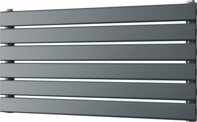 Typhoon Axis - Anthracite Horizontal Radiator H408mm x W800mm Single Panel