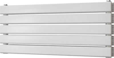 Typhoon Axis - White Horizontal Radiator H340mm x W800mm Double Panel