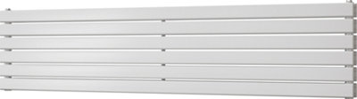 Typhoon Axis - White Horizontal Radiator H408mm x W1800mm Double Panel