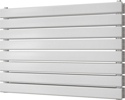 Typhoon Axis - White Horizontal Radiator H544mm x W800mm Double Panel