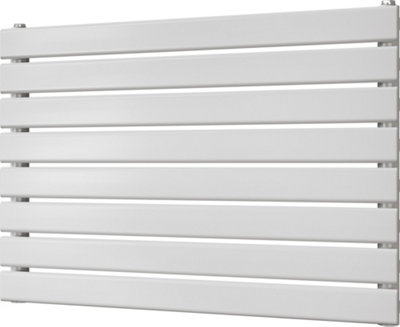 Typhoon Axis - White Horizontal Radiator H544mm x W800mm Single Panel