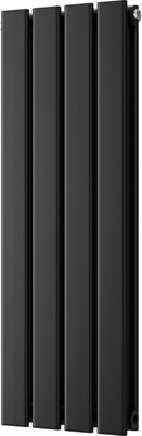 Typhoon - Black Designer Radiator H800mm x W272mm Double Panel