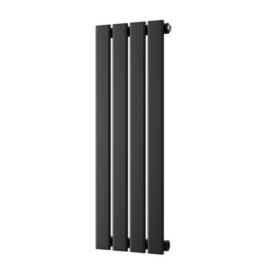 Typhoon Black Designer Radiator H800mm x W272mm Single Panel