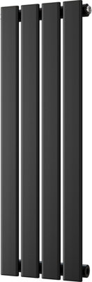 Typhoon - Black Designer Radiator H800mm x W272mm Single Panel