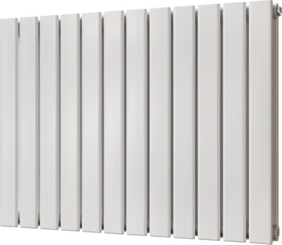 Typhoon - White Horizontal Radiator H600mm x W816mm Double Panel