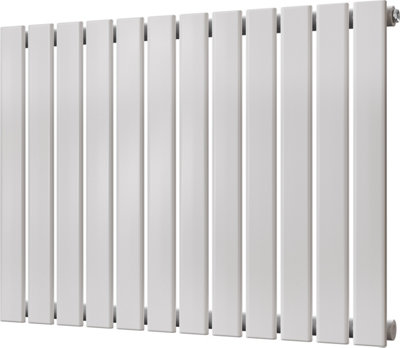 Typhoon - White Horizontal Radiator H600mm x W816mm Single Panel