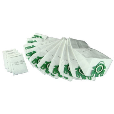 U Bags For Miele Compatible Vacuum Cleaner Bags Type U x 10 (Upright) + Filters by Ufixt