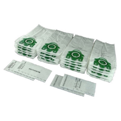 U Bags For Miele Compatible Vacuum Cleaner Bags Type U x 20 (Upright) + Filters by Ufixt