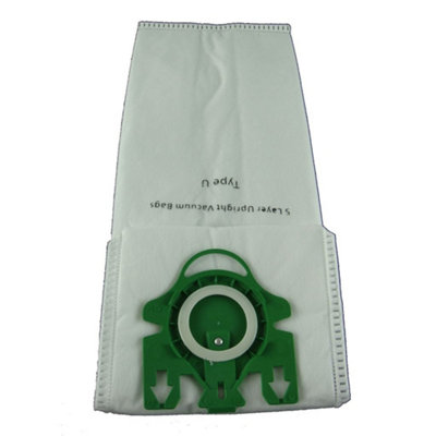 U Bags For Miele Compatible Vacuum Cleaner Bags Type U x 5 (Upright) + Filters by Ufixt