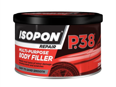 U-POL P38/S P.38 Multi-Purpose Body Filler Tin 250ml UPOP38S