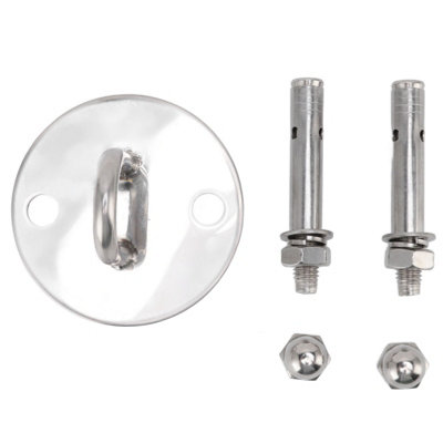 U-Shaped Stainless Steel Ceiling Hook for Hanging Swimming Pool Lane Lines and Hammocks