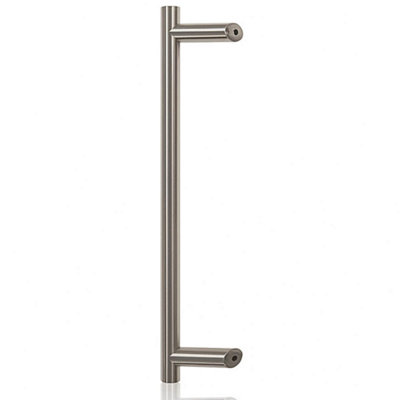 UAP 316 Stainless Steel Offset Door Pull Handle 1800 x 38mm Satin Finish for Internal and External Doors