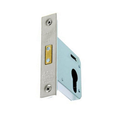 UAP 65mm (2.5") Mortice Euro Deadlock Case - Polished Stainless Steel