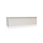 UAP All Aluminium 12" Letterplate Letterbox for Composite and Wooden 40-80mm Doors - Silver Anodised