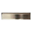 UAP All Stainless Steel 12" Letterplate Letterbox for Composite and Wooden 40-80mm Doors - Satin Stainless